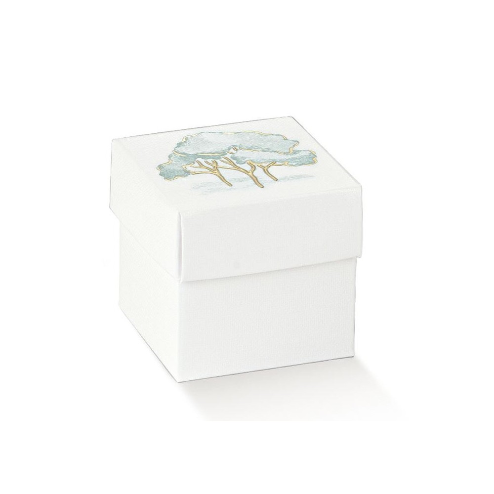 FC 50X50X50 INTRECCI VERDE ST. CALDO